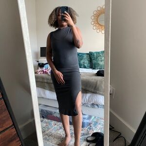 Intimately Free People Ribbed Bodycon Dress with Slit